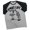 T-Shirt Heather Grey, variant on GYMISH RAGLAN First Lift Workout Gym T-Shirt – Funny Gym Shirt for Men, Men's Fitness Tee, Weightlifting & Bodybuilding Apparel