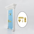 thumbnail image 3 of Ornement Miniature à l'Échelle 1/12 Serrures de Porte Maison de Poupée pour Décoration Intérieure, 3 of 9