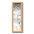 thumbnail image 2 of ArtToFrames 5" x 16" Red Oak Wood Picture Frame, 5x16 inch Brown Wood Poster Frame (WOM-4878), 2 of 7