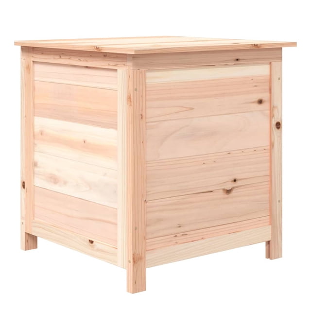 vidaXL Outdoor Storage Deck Box Chest for Patio Cushions Tools Solid Fir Wood