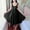 Black, variant on Sakmal Black Moomoo Dresses for Women Comfy Ruffle Knee Length Loungewear Sleeveless Solid Nightgowns for Women