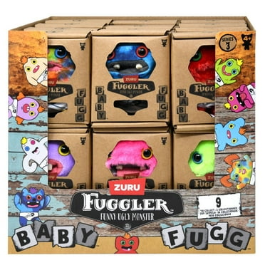 1 Piece Baby Fuggs 3.5" Plush Fuggler in window box - 8 asst in PDQ - Series 3, Randomly, 1 Count