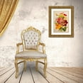 thumbnail image 3 of Vintage Apple Collection 24x32 Gold Ornate Wood Framed with Double Matting Museum Art Print Titled - Nasturtium, 3 of 4