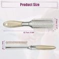 thumbnail image 3 of Unique Bargains Detangling Hair Brush for All Hair Types Silver Tone, 3 of 7