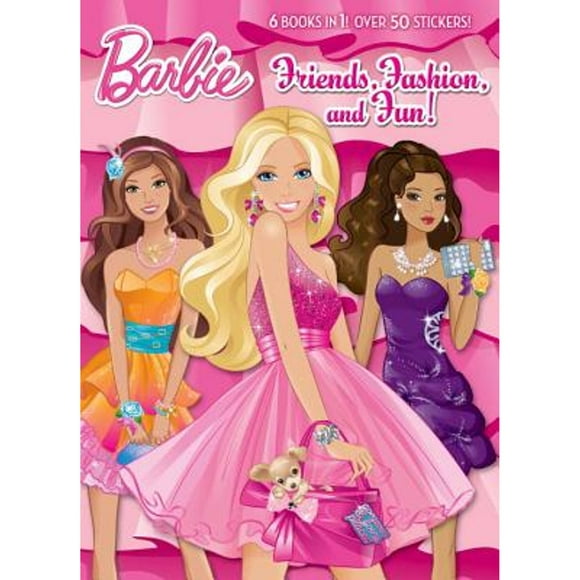 Friends, Fashion, and Fun! (Barbie) (Paperback 9780375873584) by Mary Man-Kong