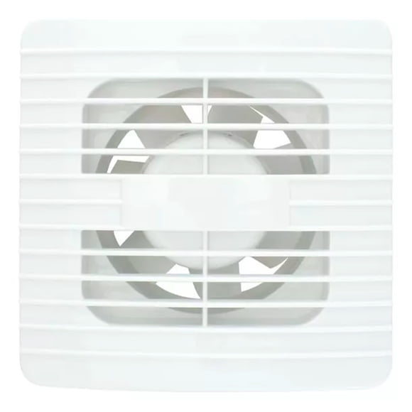Extractor De Aire 6 20w Color Blanco Para Baño Sanelec