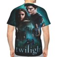 thumbnail image 6 of Unisex Twilight 3d Graphic Print Shirts For Mens Womens Casual Short Sleeve Tee Shirts Top, 6 of 7
