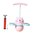 thumbnail image 4 of Pogo Ball con asa para niños y adultos con bomba, pelota que rebota Pogo Stick Ganado Rosa, 4 of 8