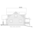 thumbnail image 7 of 001-3608: Mountain Craftsman 3 Bed, 3 Bath Luxury Home Plan, 4036 Sq Ft: Full Blueprints with License to Build by Home Plan Marketplace - Lesuto, 7 of 7