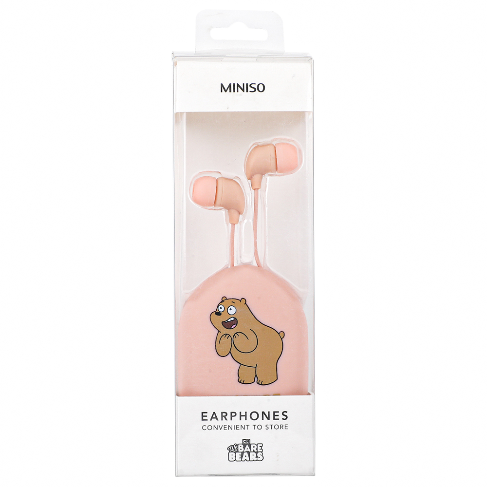 miniso bear earphones