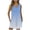 Sky Blue, variant on Lenpel Women's Rompers Casual Loose Sleeveless V Neck Tank Top Short Jumpsuits with Pockets Summer Beach Vacation Outfits