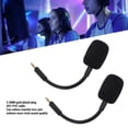thumbnail image 4 of Micro de Remplacement, Perche de Microphone de Jeu Détachable 3,5 mm, Micro à Réduction de Bruit Compatible avec Casque Barracuda X, Prise Plaquée Or, 2 Pcs, 4 of 7
