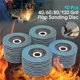 thumbnail image 2 of 10pcs 125mm Profesional Flap discos de 5 pulgadas discos de lijado 40/60/80/120 Grit pulido molino Ruedas Cuchillas for amoladora angular, 2 of 6