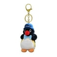 thumbnail image 5 of BAELLERT Cartoon Penguin Plush Keychain Toy Pendant Soft PP Cotton Filling Creative Key Ring Bag Charm Gift for Girls Boys Family Festivals, 5 of 7