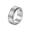 DJ080 steel color, variant on Mens Titanium Ring Wedding Band Texture Pattern Ring Light Luxury Rotatable Design Ring Personality Trend Dark Style With Gift Box