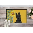 thumbnail image 2 of Summer Sunflowers Black Scottish Terrier Indoor or Outdoor Mat 18x27 27 in x 18 in, 2 of 5