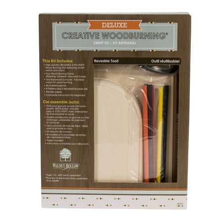 Deluxe Woodburning Craft Kit-