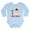 Sky Blue, variant on CafePress - My 1St Christmas Santa Claus Body Suit - Long Sleeve Cotton Baby Bodysuit