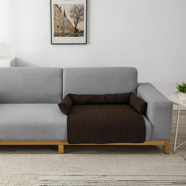 Funda de sofá para cama de perro, cojín para sofá de mascota, 75 x