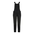 thumbnail image 4 of Time and Tru Women's Maternity Boyfriend Overalls, Sizes XS-XXXL, 4 of 4
