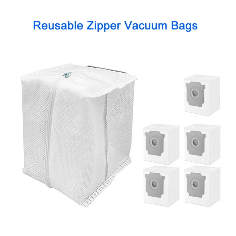 6 Pack Reusable Vacuum Bags For Irobot Roomba I & S & J Series
