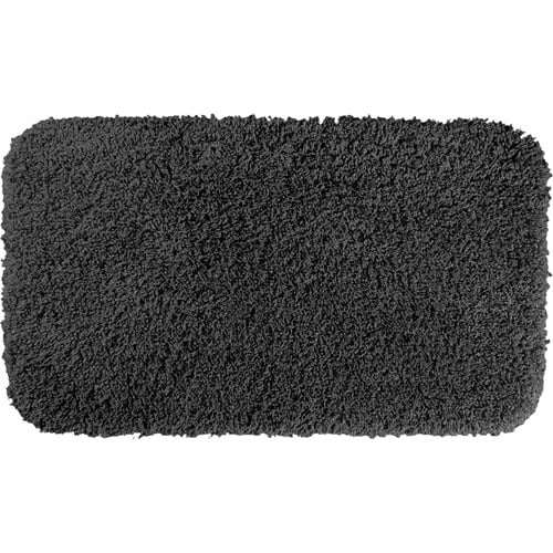 Photo 1 of 30x50, Garland Rug Serendipity Spa Shag Soft Plush Dark Gray Bathroom Accent Rug