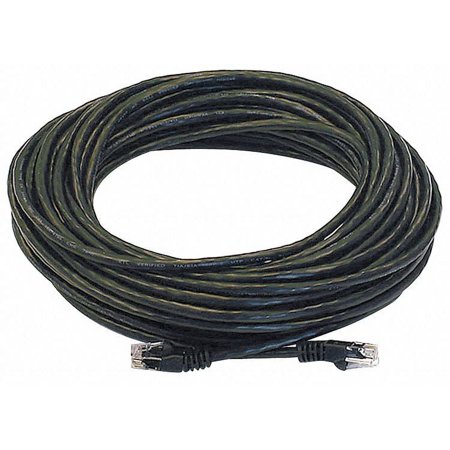 UPC: 0844660023234 | Monoprice Cat6 Ethernet Patch Cable – 50 Feet – Black/Network Internet Cord – RJ45  Stranded  550Mhz  UTP  Pure Bare Copper Wire  24AWG
