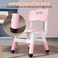 thumbnail image 4 of Yeshouse Set de 2 sillas infantiles ajustables en 3 alturas, plástico resistente, 82 kg, antideslizantes, 4 of 8
