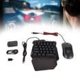 thumbnail image 1 of Convertidor De Teclado Y Mouse, Plug And Play, Duradero, Resistente, Diseño Silencioso, Conexión Por Cable, Conjunto De Convertidor De Teclado, Fácil De Operar Para Consola De, 1 of 7