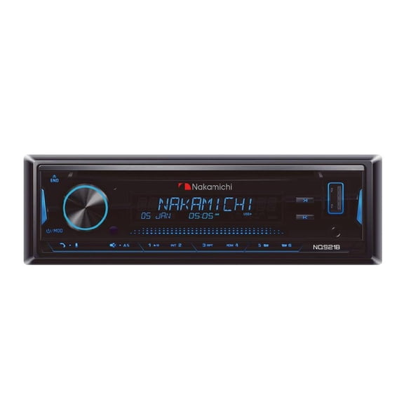 Autoestéreo 1 DIN Nakamichi NQ821B Desmontable CD Bluetooth iOS Android RGB Nakamichi NQ821B