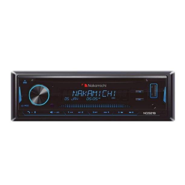 Autoestéreo 1 DIN Nakamichi NQ821B Desmontable CD Bluetooth iOS Android RGB Nakamichi NQ821B