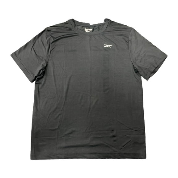 Reebok Men's Short Sleeve Speedwick Tech Style Active Tee (Black, XXL)