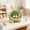 Green, variant on Practical Plastic Easter Bunny Desktop Storage Box, Multi functional Organizer for Dining Table or Bedside, Excellent Snack Holder or Home Decor Accessory
