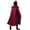 Wine, variant on Unisex Medieval Hooded Cloak Renaissance Costuems Halloween Cosplay Knight Viking Gothic Witch Party Cape