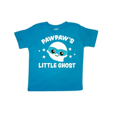 

Inktastic Cute Pawpaw s Little Ghost with Stars Gift Toddler Boy or Toddler Girl T-Shirt