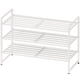 thumbnail image 1 of Simple Houseware Estante organizador apilable para zapatos de 3 niveles, color blanco, 1 of 6