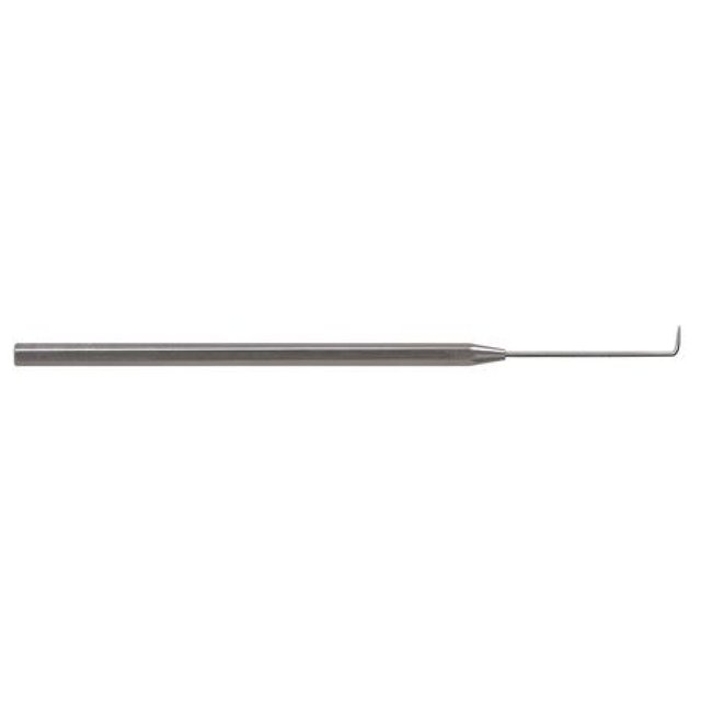 Moody Tools 55-1751 Stainless Steel Precision Probe with Single Bend Tip # 6, 25mil, 6-1/4" Overall Length