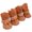 Coffee 3, variant on 4Pcs Pet Shoes Adjustable Breathable Cashmere Soft Warm Dog Paw Protector for Teddy,Coffee