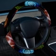 thumbnail image 2 of Snail 14.5 Inch Printing PVC Leather Car Wheel Cover Steering Wheel Cover Auto Accessories, 2 of 6