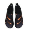 thumbnail image 5 of Men and Women a Slip On Barefoot Quick-Dry Beach Aqua Yoga Water Shoes (Shooting Star/Black, 7.5-8.5 Women/6.5-7.5 Men), 5 of 8