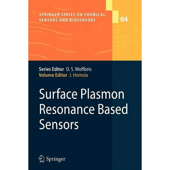 Springer Chemical Sensors and Biosensors Surface Plasmon Resonance Based Sensors, Book 4, (Paperback)