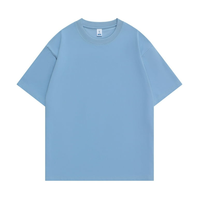 Next Level Men's Sueded Crew T-Shirt - Light Gray, 60% Combed Ringspun Cotton, Super Soft