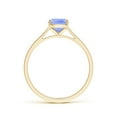 thumbnail image 2 of Angara Natural 1.6 Ct. Tanzanite Fashion Ring in 14K Yellow Gold for Women (Ring Size: 12), 2 of 9