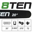 thumbnail image 5 of 8TEN 20" Chainsaw Bar & Chain .063 3/8 72DL for Husqvarna Solo MK1010455, 5 of 7