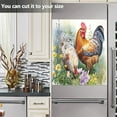 GZHJMY Cute Rooster Dishwasher Cover Dishwasher Front Door Cover