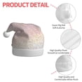 thumbnail image 6 of Cauagu Glitter Light Pearl for Adult Christmas Hat,1-Pack Xmas Holiday Hat Santa Hat for Women & Men Festive Headwear Accessories Fit for Christmas/New Year/Party, 6 of 6