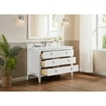 thumbnail image 2 of Legion Furniture WS2518-48-W 48 in. White Finish Solid Wood Sink Vanity, 1 in. Artificial Stone Top, 2 of 4