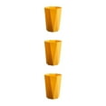 thumbnail image 3 of relayinert Versatile Trash Can For Bedroom - Neat Look All Home Decoration Matchable Yellow L 3Set, 3 of 6