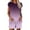 z16-Purple, variant on ibiyuan Women 2 Piece Outfits Sets Women's Gradient Print Two Piece Outfit V Neck Short Sleeve Top and Matching Shorts Casual Summer Set