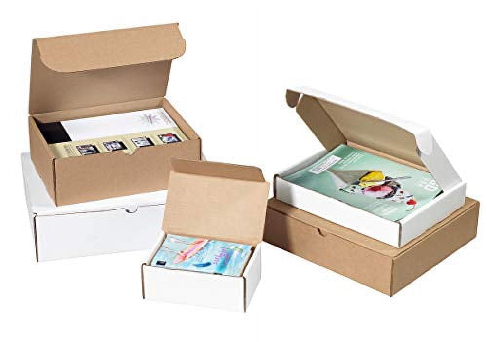 BOX USA Shipping Boxes Small 8'L x 7'W x 2'H, 50-Pack  Corrugated Cardboard Box for Packing, Moving and Storage 8x7x2 872